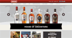 Desktop Screenshot of angostura.com